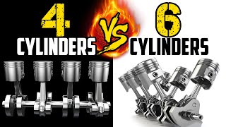 4 vs 6 cylinder V6  Why a 4 Cylinder Car or Truck Engine is the Best Choice For Most People [upl. by Attegroeg]