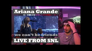 ReviveReacts  Ariana Grande  we cant be friends Live on SNL REACTION [upl. by Ladnor]