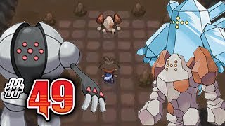 Lets Play Pokemon White 2  Part 49  Regirock Regice Registeel [upl. by Esaj]