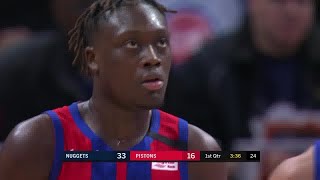 Sekou Doumbouya Full Play vs Denver Nuggets  020220  Smart Highlights [upl. by Ylrebmit58]