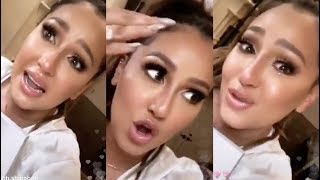 Adrienne Bailon cries on Instagram Live and reveals special news Full QampA [upl. by Nnailuj378]