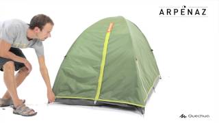 Arpenaz 2 Tent 2 people  Green [upl. by Heimlich]