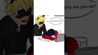 quotSURPRISEquotComic Dub Marichat❤️Miraculous Ladybug [upl. by Ahseiat]