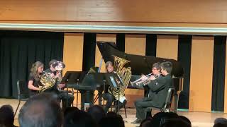 Interlochen Brass Quintet  Ewazen Colchester Fantasy [upl. by Dnomal]