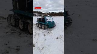 Самодельный гусеничный вездеход Homemade tracked allterrain vehicle техникаумельцев вездеход [upl. by Llednor]