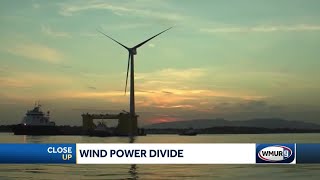 Partisan split widens over wind power in governor’s race  CloseUp [upl. by Haimarej514]