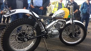 “THAT’S THE Nicest Running Bantam I’ve Ever Heard” BSA Start Up  Kempton Park Motorcycle Autojumble [upl. by Alah]