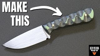 Knife Making 101 How To Make Your First Knife [upl. by Harsho730]