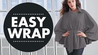 Easy to make No Sew Wrap [upl. by Carberry438]