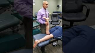 Lower Extremity Popliteus Palpation and Muscle Testing [upl. by Wood]