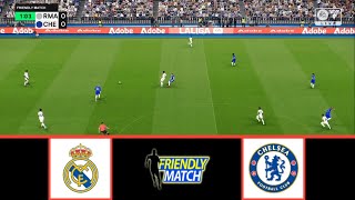 REAL MADRID VS CHELSEA  CLUB FRIENDLIES 2024  FOOTBALL LIFE 2024 [upl. by Ahsenet470]