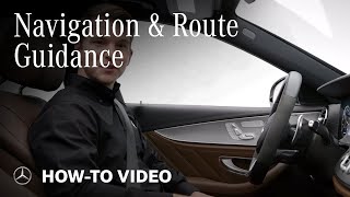 Using MercedesBenz Tech Navigation System amp Route Guidance [upl. by Egidius]