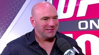 Dana White talks controversy at UFC 178 [upl. by Eesdnil163]