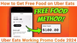 Uber Eats Promo Code ✅ 100 Codes for New amp Existing Users 2024 Uber Eats Coupon Codes [upl. by Bravin960]