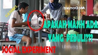 GEMBEL MINTA MAKANAN SISA SOCIAL EXPERIMENT INDONESIA [upl. by Partridge639]