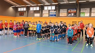 Hallenturnier FSG Stapelholm 2024 Husumer SV  SV Frisia 03 RisumLindholm [upl. by Lillis]