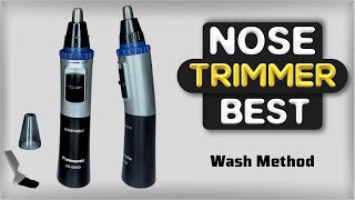 Ultimate Guide to Using a Washable Nose Hair Trimmer [upl. by Ettesus]