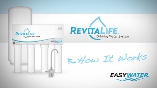 How It Works EasyWater RevitaLife Drinking Water System [upl. by Yddor]