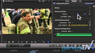 Fixing Audio Problems in Final Cut Pro X [upl. by Nnylyt524]