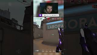 TenZ crosshair goes wild 🥶  wongeee valorant valorantclips [upl. by Odlawso]