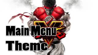 STREET FIGHTER 5  Main Menu BGM [upl. by Yttak]