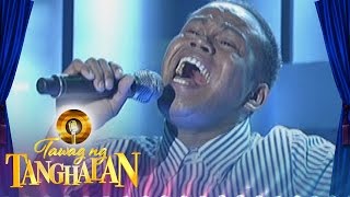 Tawag ng Tanghalan Roberto Mabuhay  Aray [upl. by Ladd]