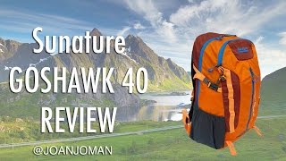 Sunature Goshawk 40 Backpack Review [upl. by Benedix]