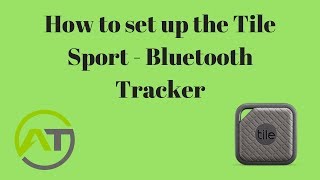 How to set up the Tile Sport  Bluetooth Tracker [upl. by Rana]