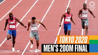 Mens 200m final 🏃‍♂️  Tokyo Replays [upl. by Ilac793]