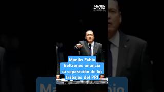 Manlio Fabio Beltrones anuncia su separación de los trabajos del PRI  Shorts  Zea [upl. by Ifok]