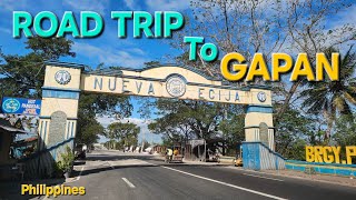 ROAD TRIP TO GAPAN NUEVA ECIJA  TOURIST DESTINATION Philippines 🇵🇭 [upl. by Son389]