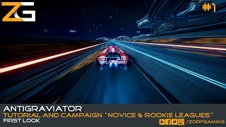 Antigraviator  FIRST LOOK Gameplay  Tutorial amp Campaign  Zorf Gaming [upl. by Nnylyma335]