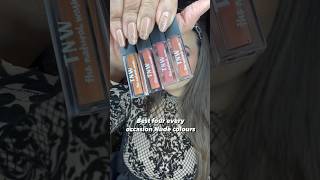 TNW matte velvet longstay liquid lipstick minis 💄 review lipstick affordablemakeup [upl. by Irroc]