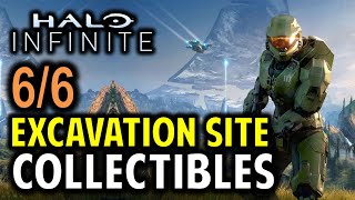 Excavation Site All Collectibles Audio Logs Spartan Core amp Mjolnir Armor Location  Halo Infinite [upl. by Milone]