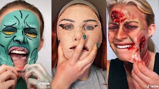 1 HOUR Removal of Special Effects SFX Makeup vs No Makeup  Valeriya Eros vs Sydney Morgan [upl. by Hepza]