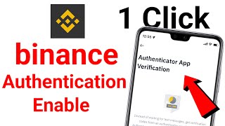 how to binance authenticator app verification  how to link binance authenticator [upl. by Annaiek]