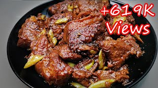 HOW TO COOK THE BEST KINAMATISANG BABOY NA TUYO  YUMMY SAUTEED PORK IN TOMATOES RECIPE MADE EASY [upl. by Odnalo]