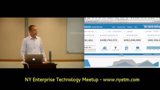 May 2013 NY Enterprise Technology Meetup  SiSense [upl. by Marinelli]