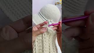 Handmade crochet hat stitchcrochetwinterhat crochetpatterns [upl. by Yenterb]