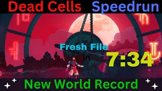 WR Dead Cells Speedrun  Fresh File in 7m34s CURRENT WORLD RECORD [upl. by Ennahteb]