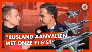 Mag Oekraïne Rusland aanvallen met ONZE F16s [upl. by Beffrey]