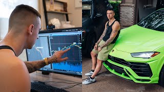 REAL Day In The Life as A Millionaire Day Trader [upl. by Yrtnahc677]