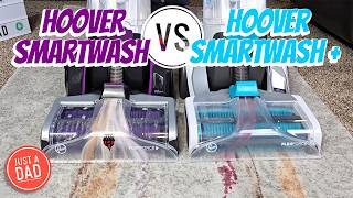 Hoover SmartWash Carpet Cleaner Comparison What is Different With The Purple One [upl. by Airyt8]