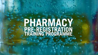 Pharmacy PreRegistration Training Programme [upl. by Ahsiemat]