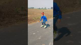 skating practice kaise kareyoutube youtubeshorts shortvideo shorts tranding skating [upl. by Dnomaj596]