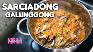 Pinasarap na SARCIADONG GALUNGGONG  Easy Recipe [upl. by Yorick976]