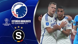 Copenhagen vs Sparta Prague Extended Highlights  UCL Qualifiers  Round 3  CBS Sports Golazo [upl. by Llenral]