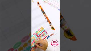 Calendario planificador familiar personalizado Stikets [upl. by Charlie]