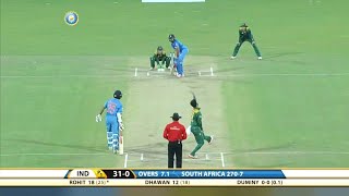 India vs South Africa 3rd odi 2015 Highlights Virat Kohli 77 Not out [upl. by Olzsal503]