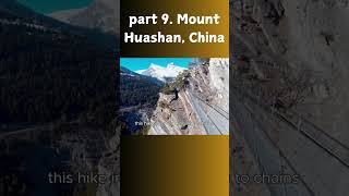 quotMount Huashan A Path for the Brave Only 🌄quot aviationfacts dangerousdestinations facts history [upl. by Buyse]